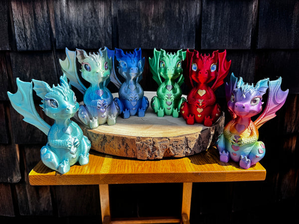 3D Print Sea Haven Dragon - Lexi (Earth Bound)
