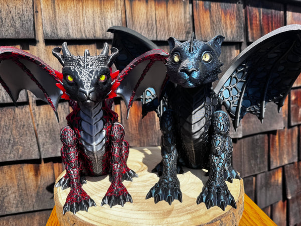 3D Print Leopard Dragon- Darius Daratrazanoff