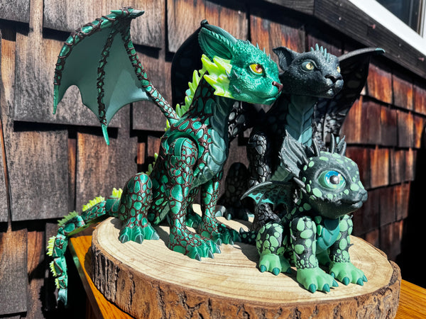 3D Print Leopard Dragon - Barack