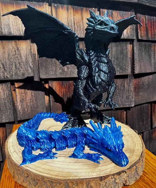 3D Print Long Stone Dragon - Colby Jansen De La Cruz