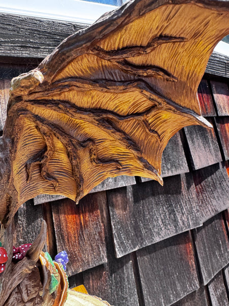 3D Print Hand Painted Tree Dragon - Benedek Kovak