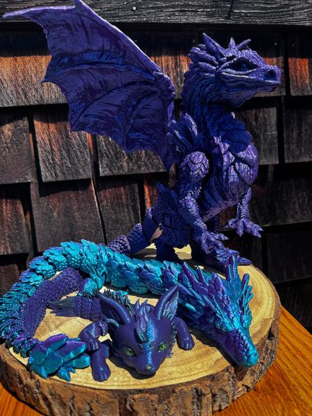 3D Print Boy Wolf Dragon - Alexandru Dubrinsky
