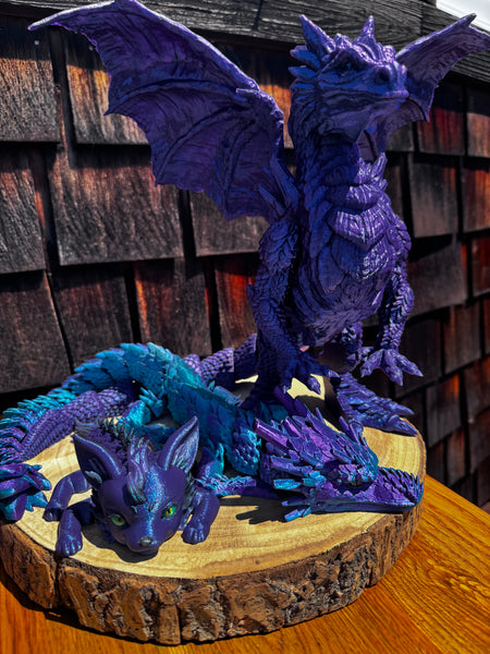 3D Print Boy Wolf Dragon - Alexandru Dubrinsky