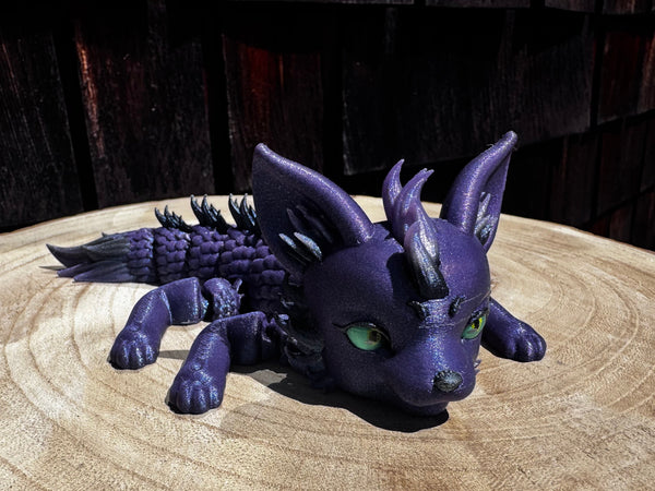 3D Print Boy Wolf Dragon - Alexandru Dubrinsky
