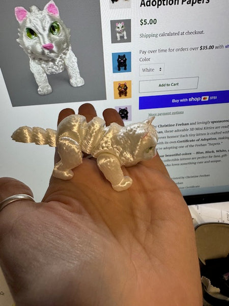 Limited-Run Mini Kitties with Adoption Papers