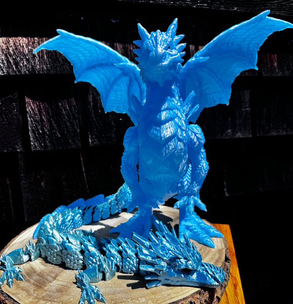 3D Print Long Stone Dragon - Julija Brennan