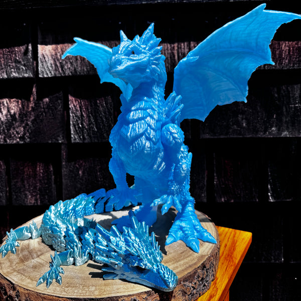 3D Print Long Stone Dragon - Julija Brennan