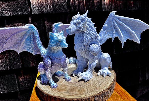 3D Print Wolf Dragon - Vasilisa Sidlorolyavolkva Balan