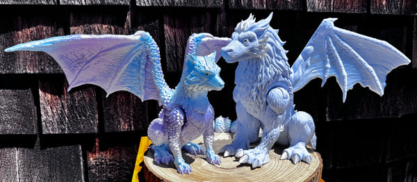 3D Print Wolf Dragon - Vasilisa Sidlorolyavolkva Balan