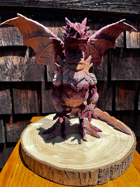 3D Print Stone Dragon - Ferro Arany