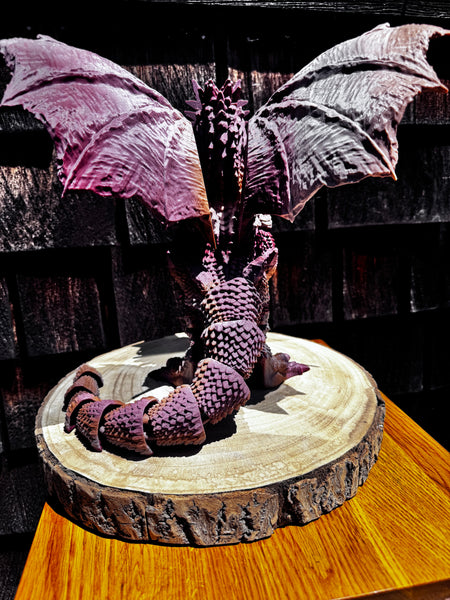 3D Print Stone Dragon - Ferro Arany