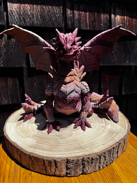 3D Print Stone Dragon - Ferro Arany