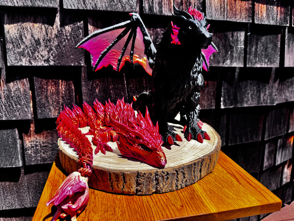 3D Printed Wolf Dragon - Zev Hunter
