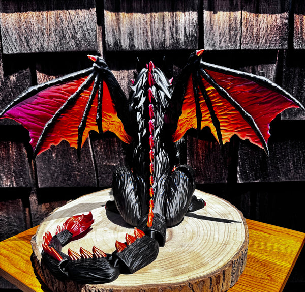 3D Printed Wolf Dragon - Zev Hunter