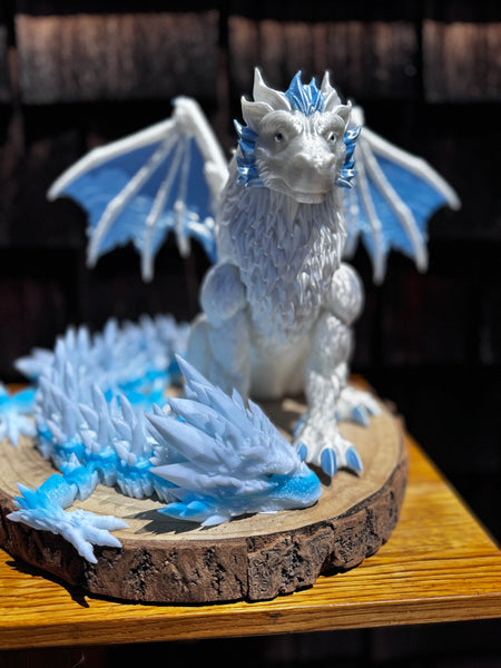 3D Printed Wolf Dragon - Fenris "Fen" Dalka