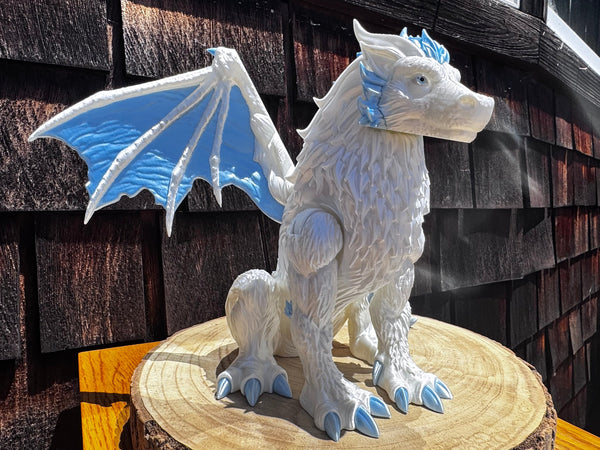 3D Printed Wolf Dragon - Fenris "Fen" Dalka