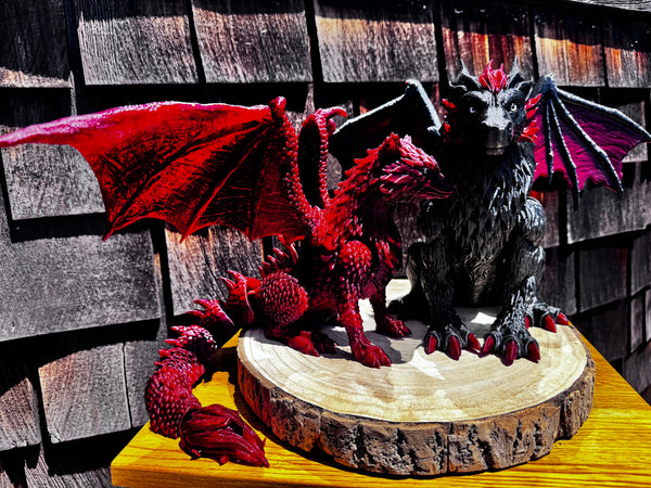 3D Print Wolf Dragon - Destiny Von Shrieder
