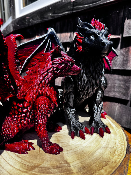 3D Print Wolf Dragon - Destiny Von Shrieder