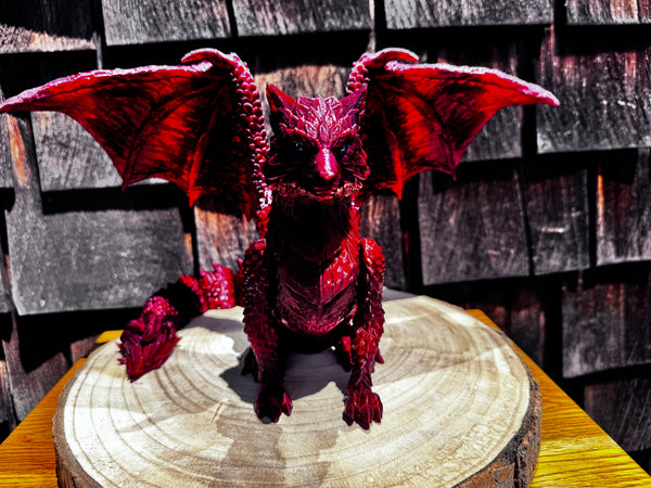 3D Print Wolf Dragon - Destiny Von Shrieder