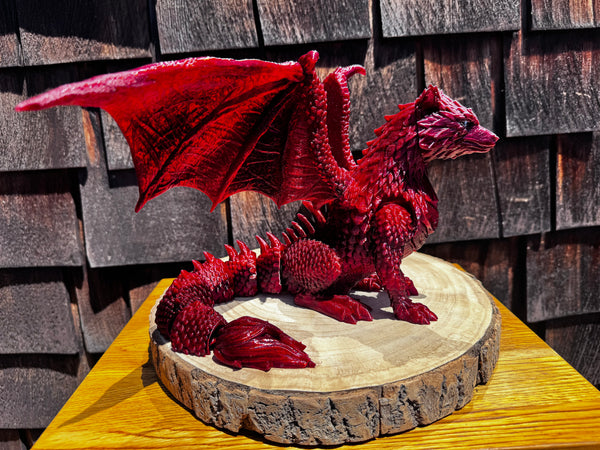 3D Print Wolf Dragon - Destiny Von Shrieder