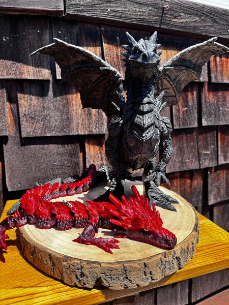 3D Print Long Stone Dragon - Blaze McGuire Volkov
