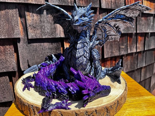 3D Print Long Stone Dragon - Trixie Joanes