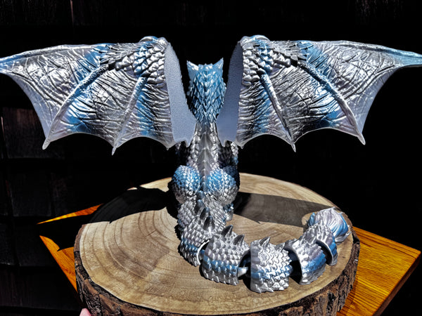 3D Print Wolf Dragon - Ivory Malinov