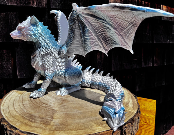 3D Print Wolf Dragon - Ivory Malinov