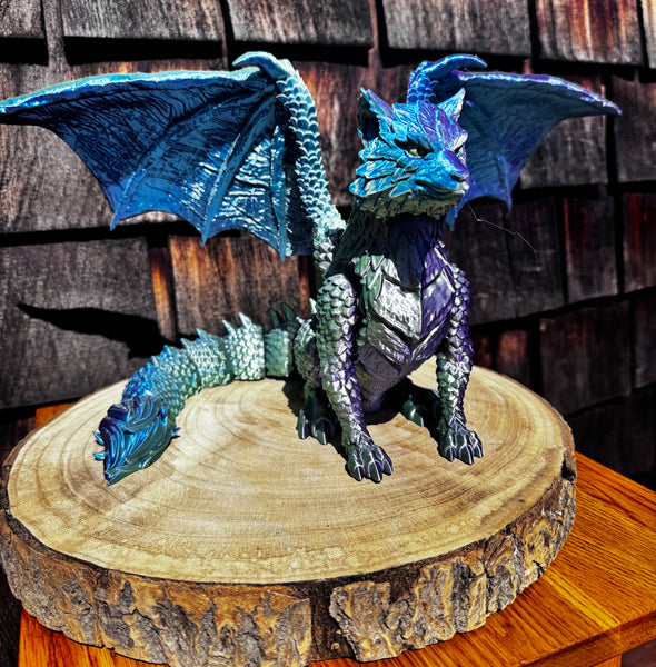 3D Print Wolf Dragon - Gaia