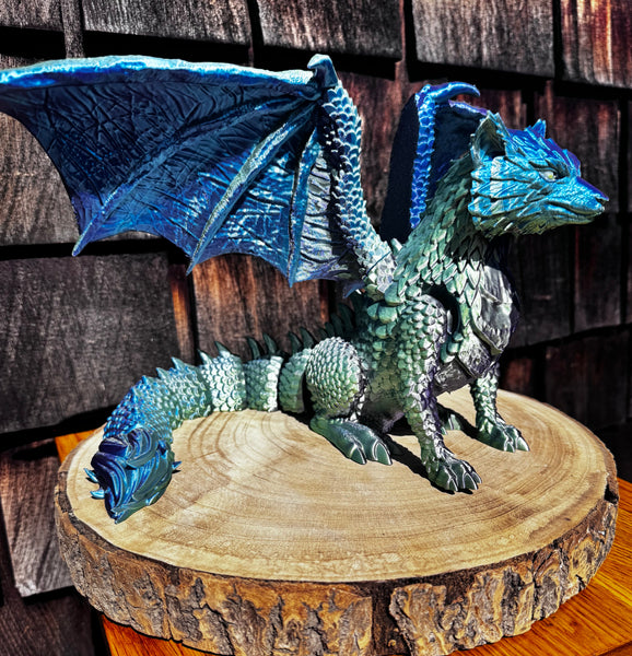 3D Print Wolf Dragon - Gaia