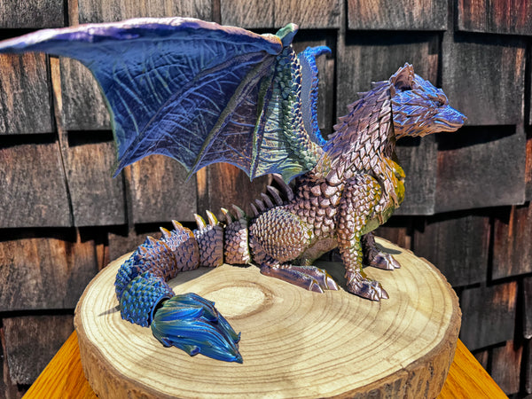3D Print Wolf Dragon - Francesca del Ponce Daratrazanoff