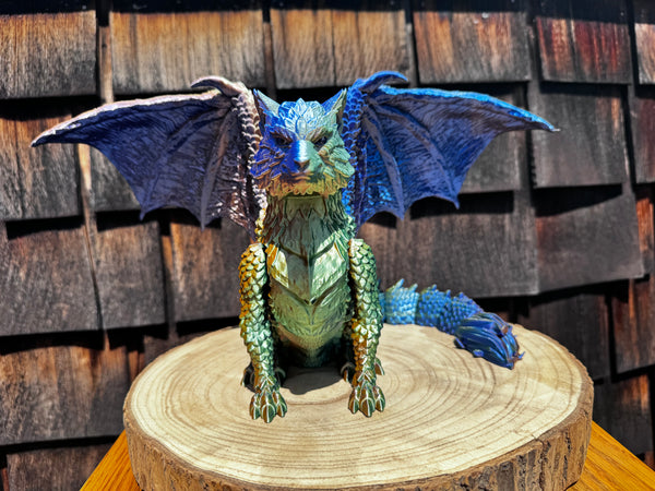 3D Print Wolf Dragon - Francesca del Ponce Daratrazanoff
