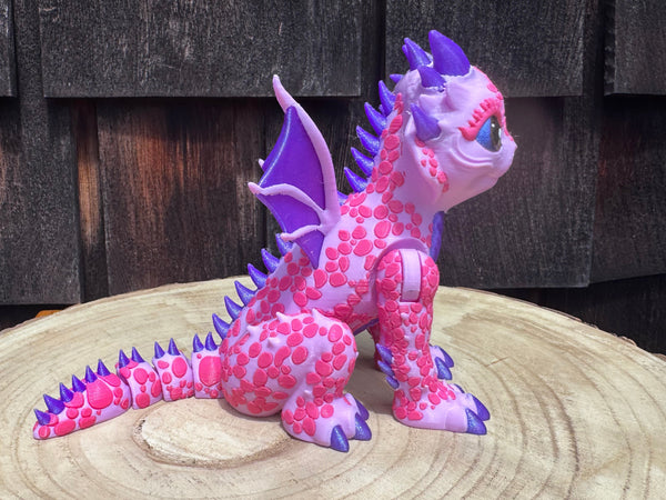 3D Print Girl Leopard Dragon - Jennifer Wentworth