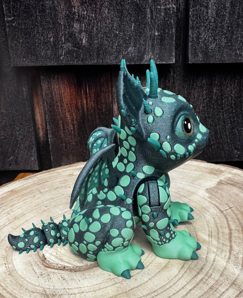 3D Print Baby Leopard Dragon - Cyrus