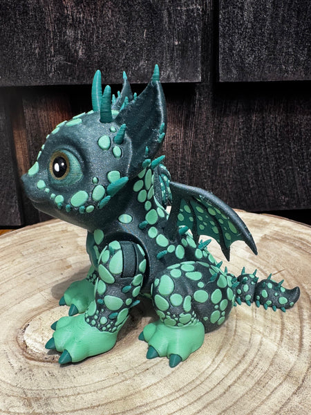 3D Print Baby Leopard Dragon - Cyrus