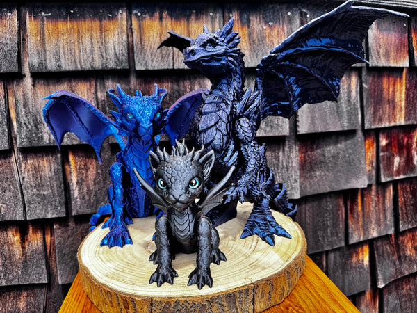 3D Print Stone Dragon - Riordan De La Cruz