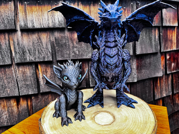 3D Print Stone Dragon - Riordan De La Cruz