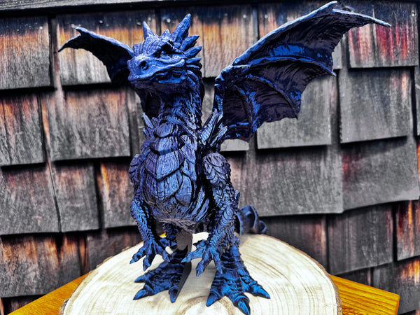 3D Print Stone Dragon - Riordan De La Cruz