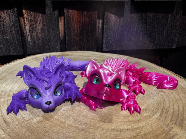 3D Print Baby Wolf Dragon - Anastasia Daratrazanoff