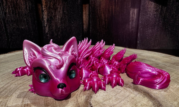 3D Print Baby Wolf Dragon - Anya Daratrazanoff