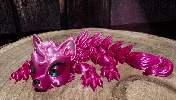 3D Print Baby Wolf Dragon - Anya Daratrazanoff