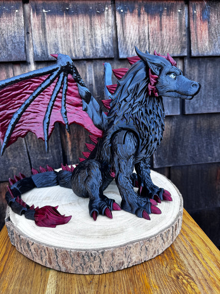 3D Print Wolf Dragon - Nicolae Von Shrieder
