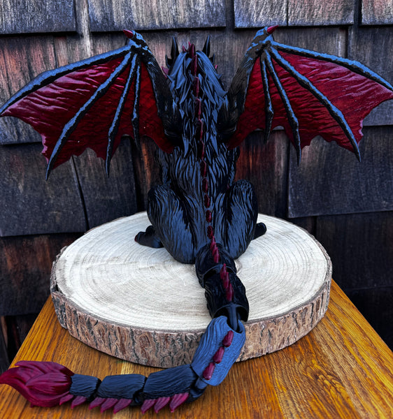 3D Print Wolf Dragon - Nicolae Von Shrieder