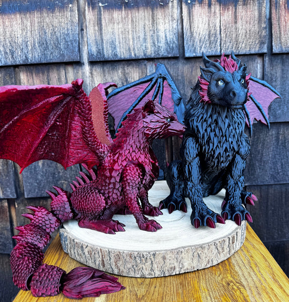 3D Print Wolf Dragon - Nicolae Von Shrieder