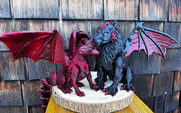 3D Print Wolf Dragon - Nicolae Von Shrieder