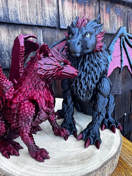 3D Print Wolf Dragon - Nicolae Von Shrieder