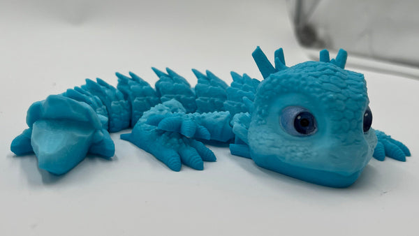 3D Print Baby Stone Dragon - Peter Amaris