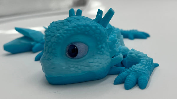 3D Print Baby Stone Dragon - Peter Amaris