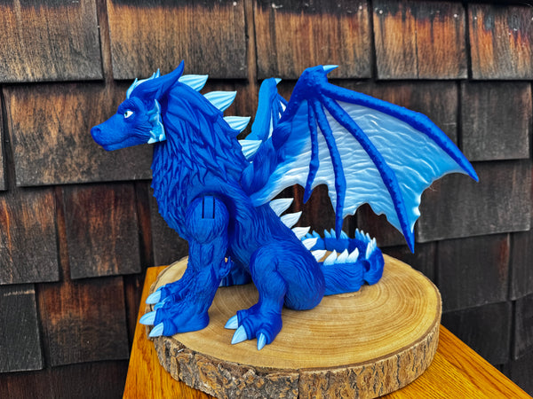 3D Printed Wolf Dragon - Dimitri Tirunul