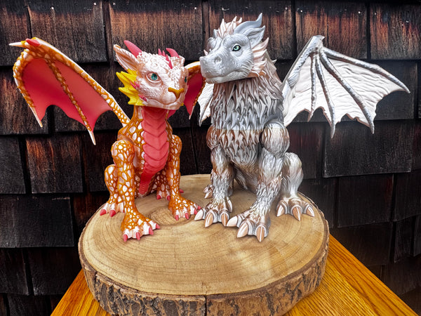 3D Printed Wolf Dragon - Julian Savage